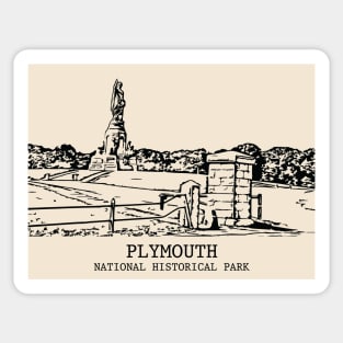 Plymouth National Historic Park Sticker